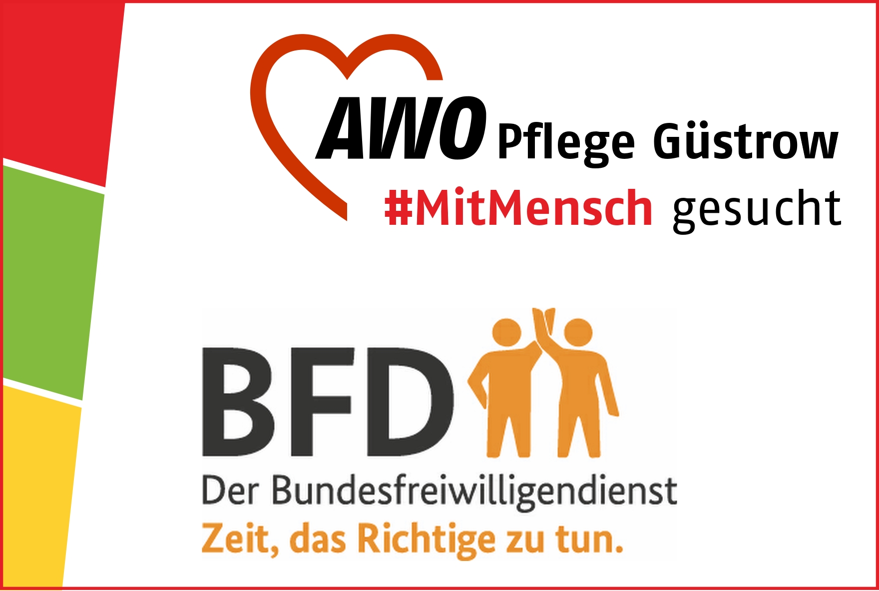 stellenanzeige Bundesfreiwilligendienst